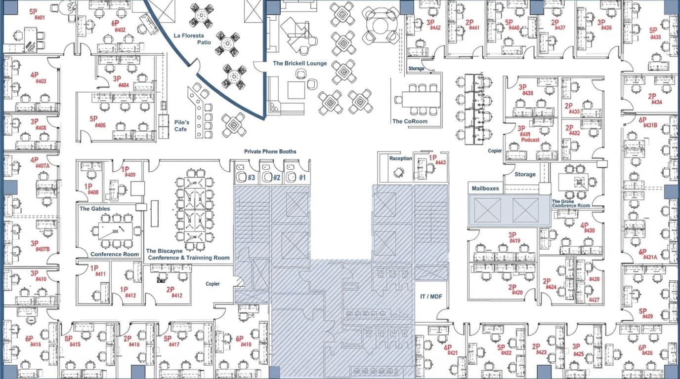 Our Space Area in Brickell